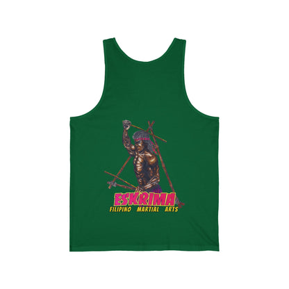 Filipino Strength Eskrima Filipino Martial Arts Unisex Jersey Tank