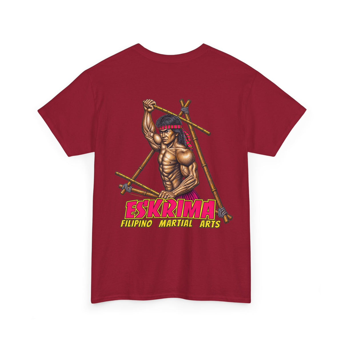 Filipino Strength Eskrima Filipino Martial Arts Unisex Heavy Cotton Tee