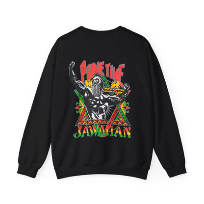 Jawaiian Strength Prime Time Jawaiian Vintage Design 90s New Print Unisex Heavy Blend™ Crewneck Sweatshirt