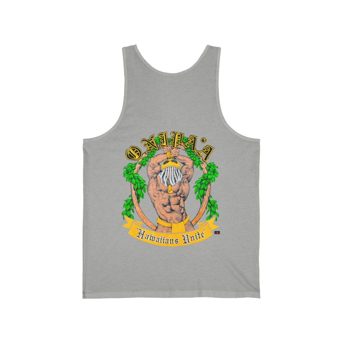 Hawaiian Strength Onipa'a Hawaiians Unite Vintage Design 90s New Print Unisex Jersey Tank