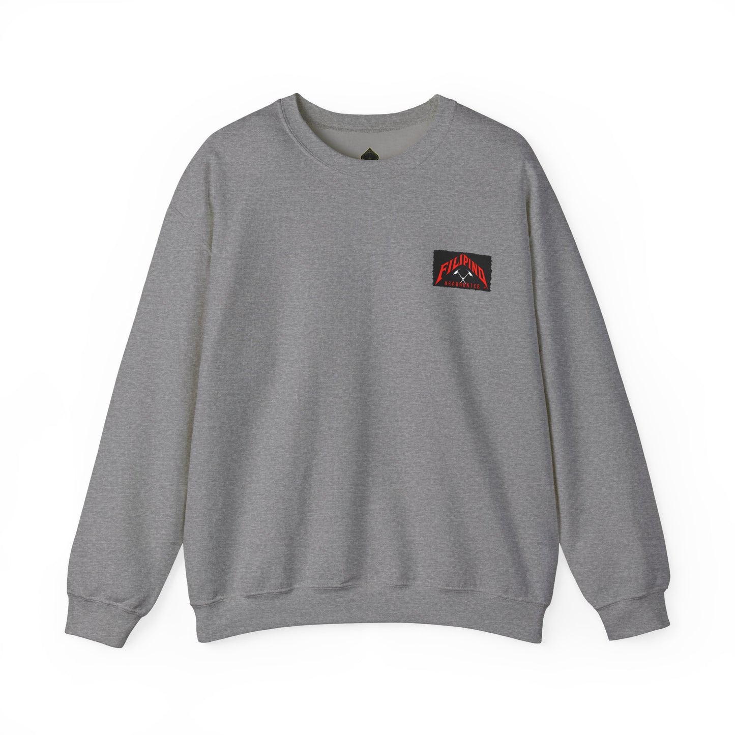 Filipino Strength Filipino Headhunter Igorot War Dance Unisex Heavy Blend™ Crewneck Sweatshirt