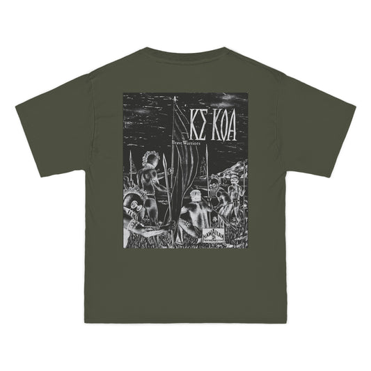 Hawaiian Strength Brave Warriors Ke Koa Vintage Design 90s New Print Beefy-T®  Short-Sleeve T-Shirt