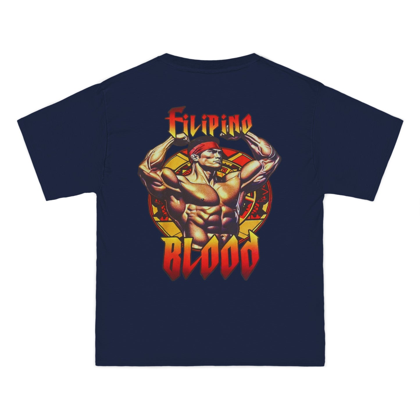 Filipino Strength Filipino Blood Vintage Design 90s New Print Beefy-T®  Short-Sleeve T-Shirt