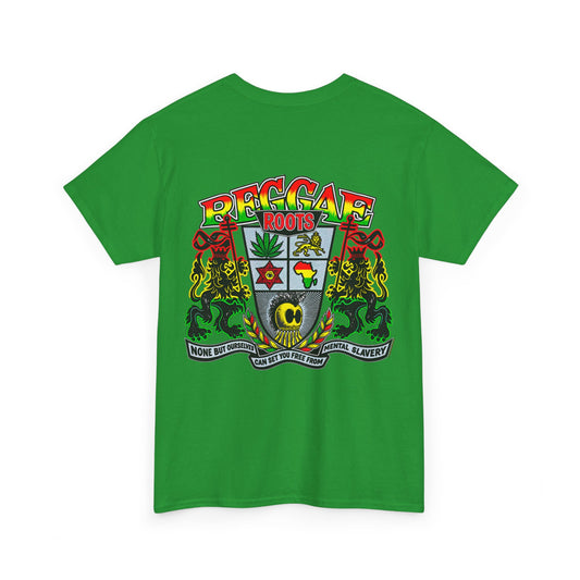 Jawaiian Strength Reggae Roots Unisex Heavy Cotton Tee