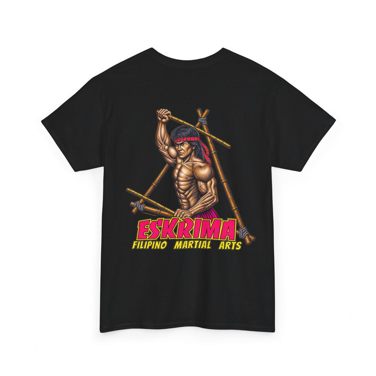 Filipino Strength Eskrima Filipino Martial Arts Unisex Heavy Cotton Tee