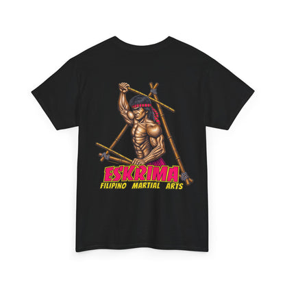 Filipino Strength Eskrima Filipino Martial Arts Unisex Heavy Cotton Tee
