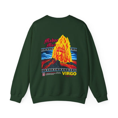 Hawaiian Strength Mahoe Mua Virgo Virgin Pele Unisex Heavy Blend™ Crewneck Sweatshirt