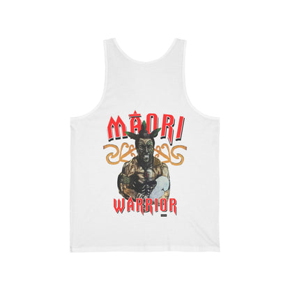 Local Strength Maori Warrior Vintage Design 90s New Print Unisex Jersey Tank