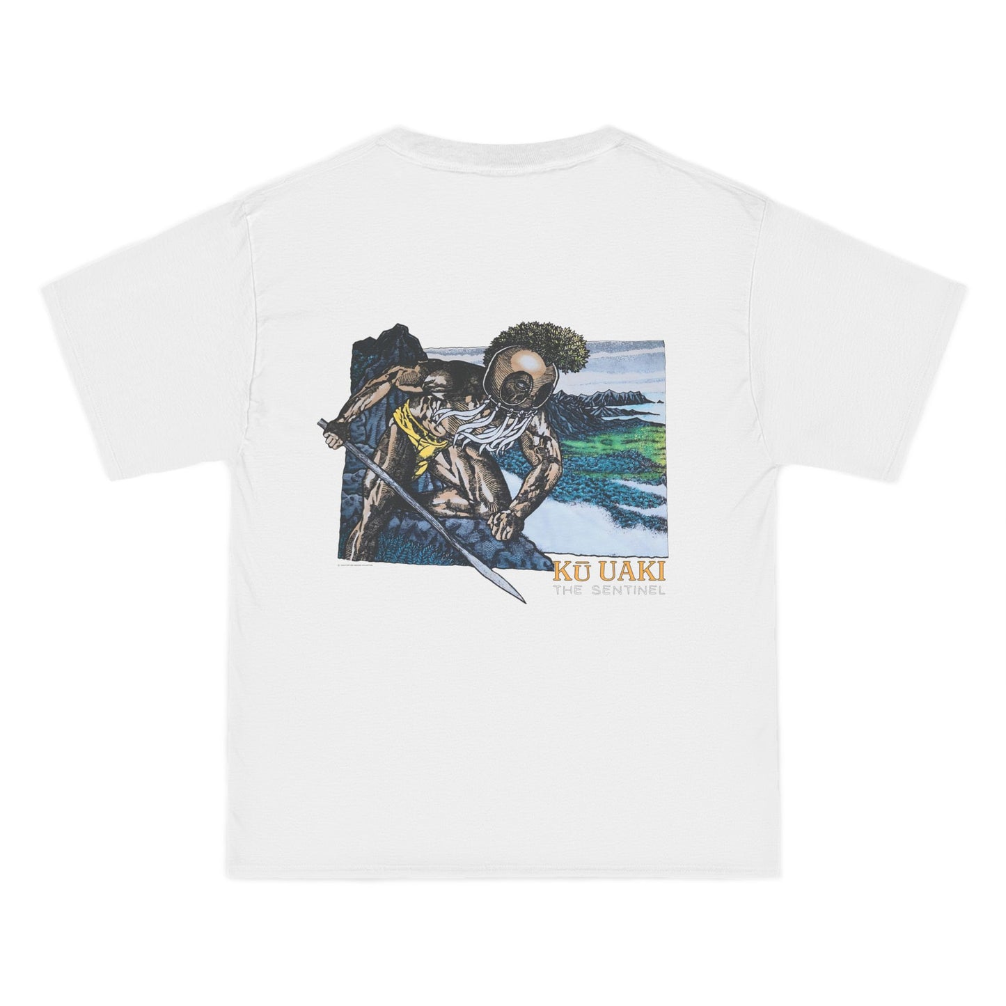 Hawaiian Strength Ku Uaki The Sentinel Beefy-T®  Short-Sleeve T-Shirt