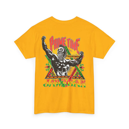 Jawaiian Strength Prime Time Jawaiian Vintage Design 90s New Print Unisex Heavy Cotton Tee