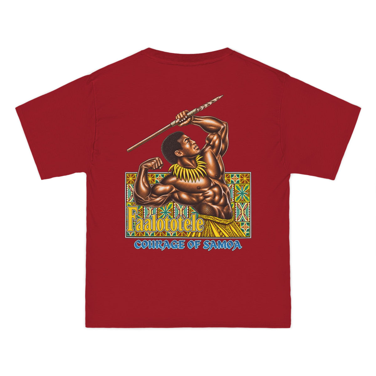 Samoan Strength Faalototele Courage of Samoa Beefy-T®  Short-Sleeve T-Shirt