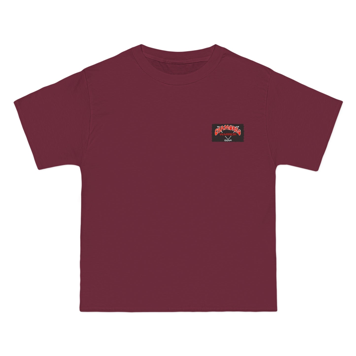 Chamorro Warrior Guam The Champions Of The Land Vintage Design 90s New Print Beefy-T®  Short-Sleeve T-Shirt