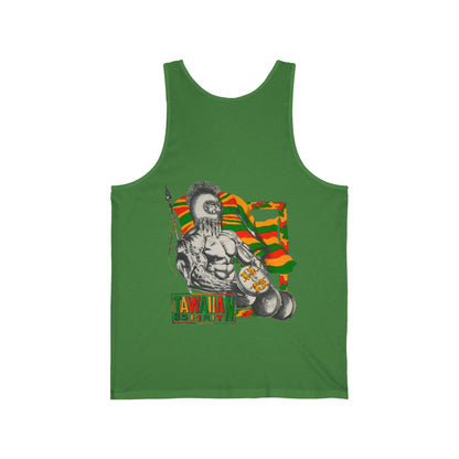 Jawaiian Strength Jawaiian Spirit Vintage Design 90s New Print Unisex Jersey Tank
