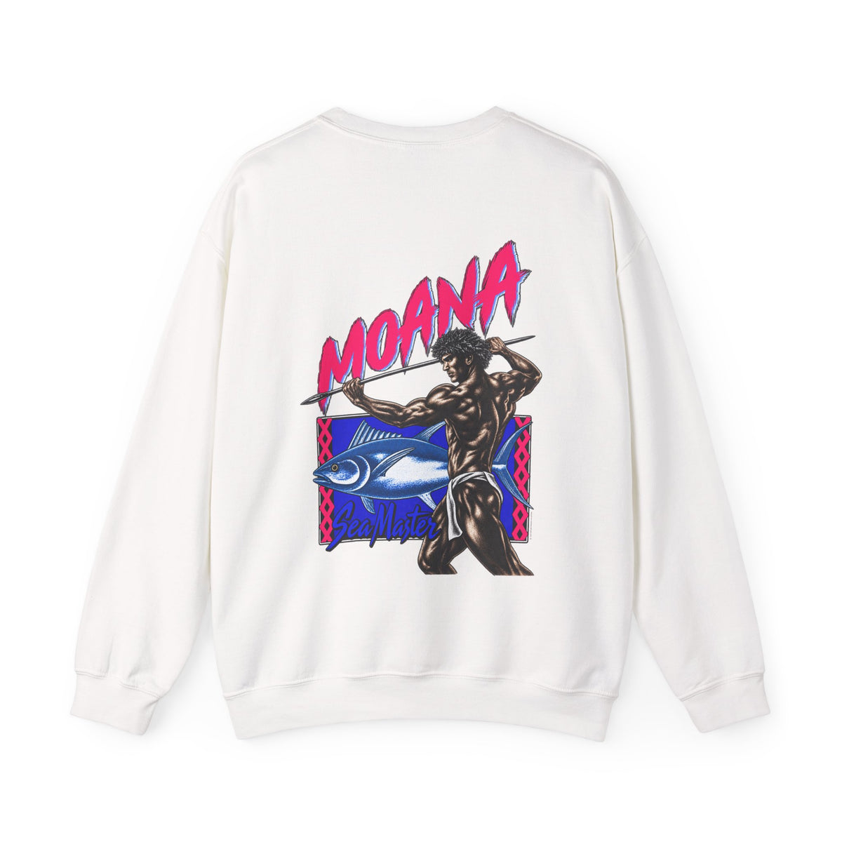 Hawaiian Strength Moana Sea Master Unisex Heavy Blend™ Crewneck Sweatshirt