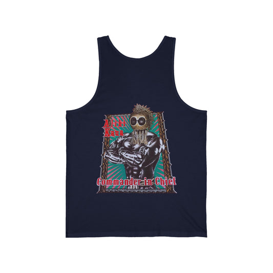 Hawaiian Strength Alihi Kaua Commander in Chef Vintage Design 90s New Print Unisex Jersey Tank