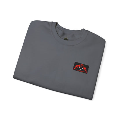 Filipino Strength Filipino Headhunter Igorot Warrior Unisex Heavy Blend™ Crewneck Sweatshirt