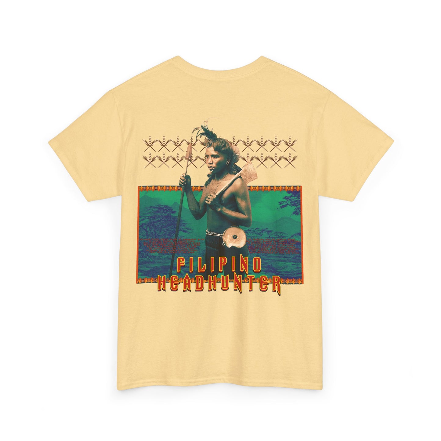 Filipino Strength Filipino HeadHunter Unisex Heavy Cotton Tee