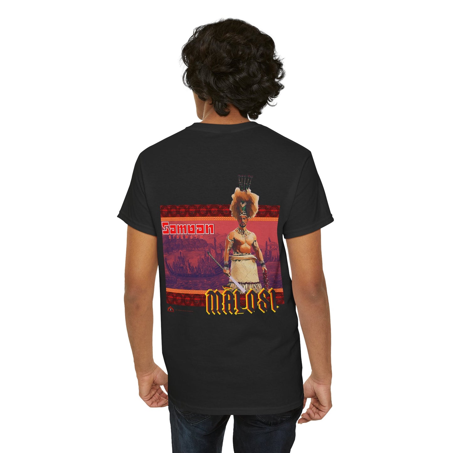 Samoan Strength Malosi Samoan Strength Unisex Heavy Cotton Tee