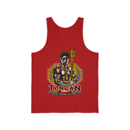 Local Strength Tongan Strength Brought Forth From Native Lands Unisex Jersey Tank