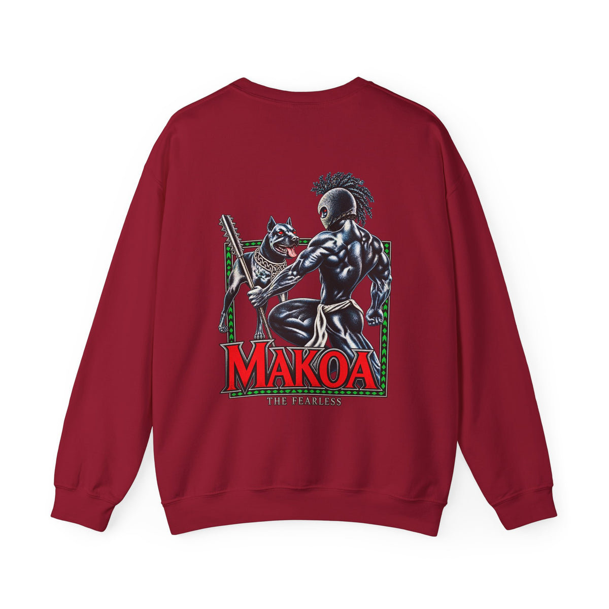 Hawaiian Strength Makoa The Fearless Unisex Heavy Blend™ Crewneck Sweatshirt