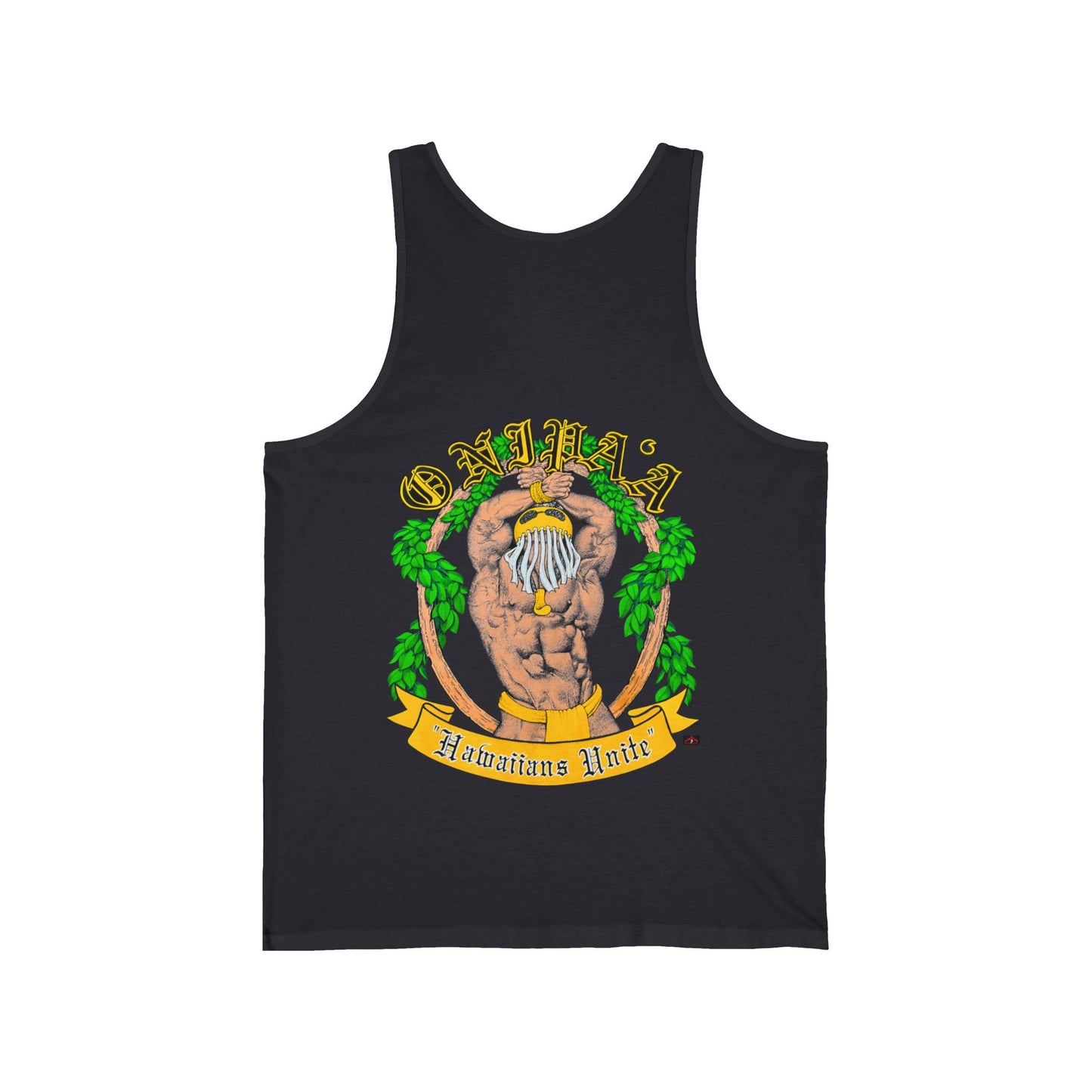 Hawaiian Strength Onipa'a Hawaiians Unite Vintage Design 90s New Print Unisex Jersey Tank