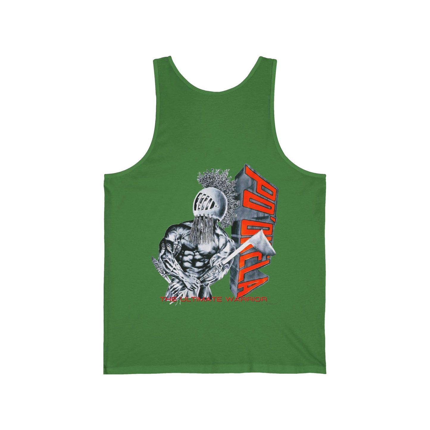 Hawaiian Strength Po'okela The Ultimate Warrior Vintage Design 90s New Print Unisex Jersey Tank