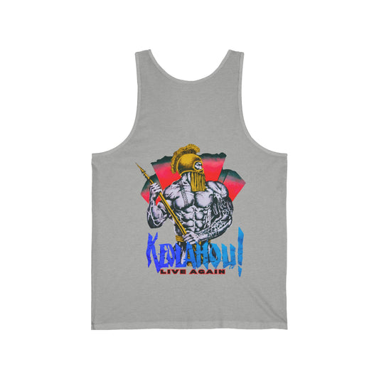 Hawaiian Strength Keolahou! Live Again Vintage Design 90s New Print Unisex Jersey Tank