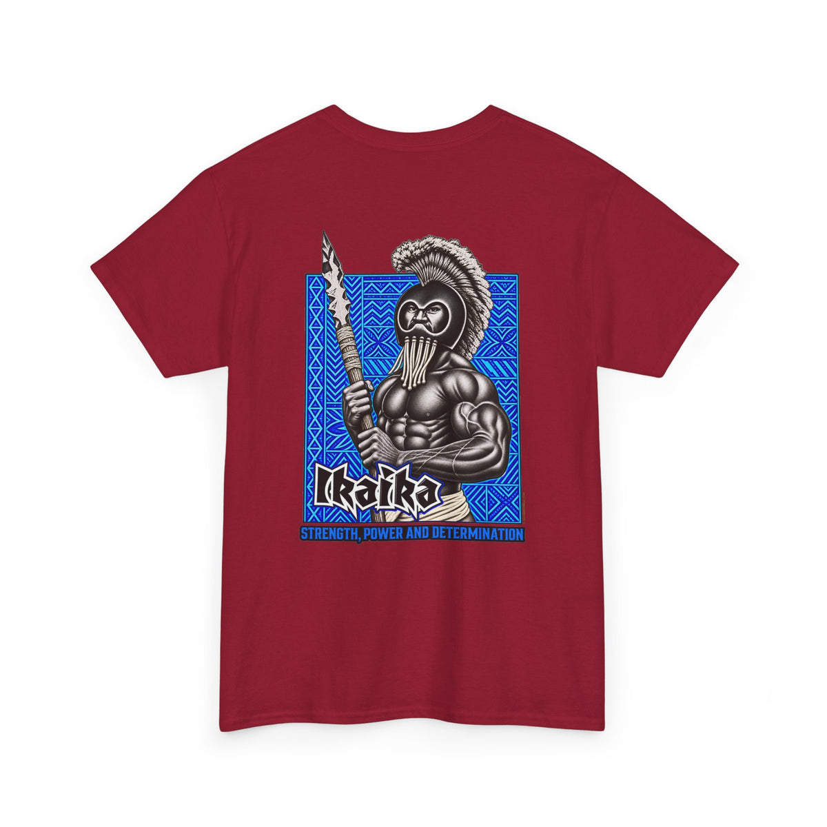 Hawaiian Strength Ikaika Strength Power and Determination Unisex Heavy Cotton Tee
