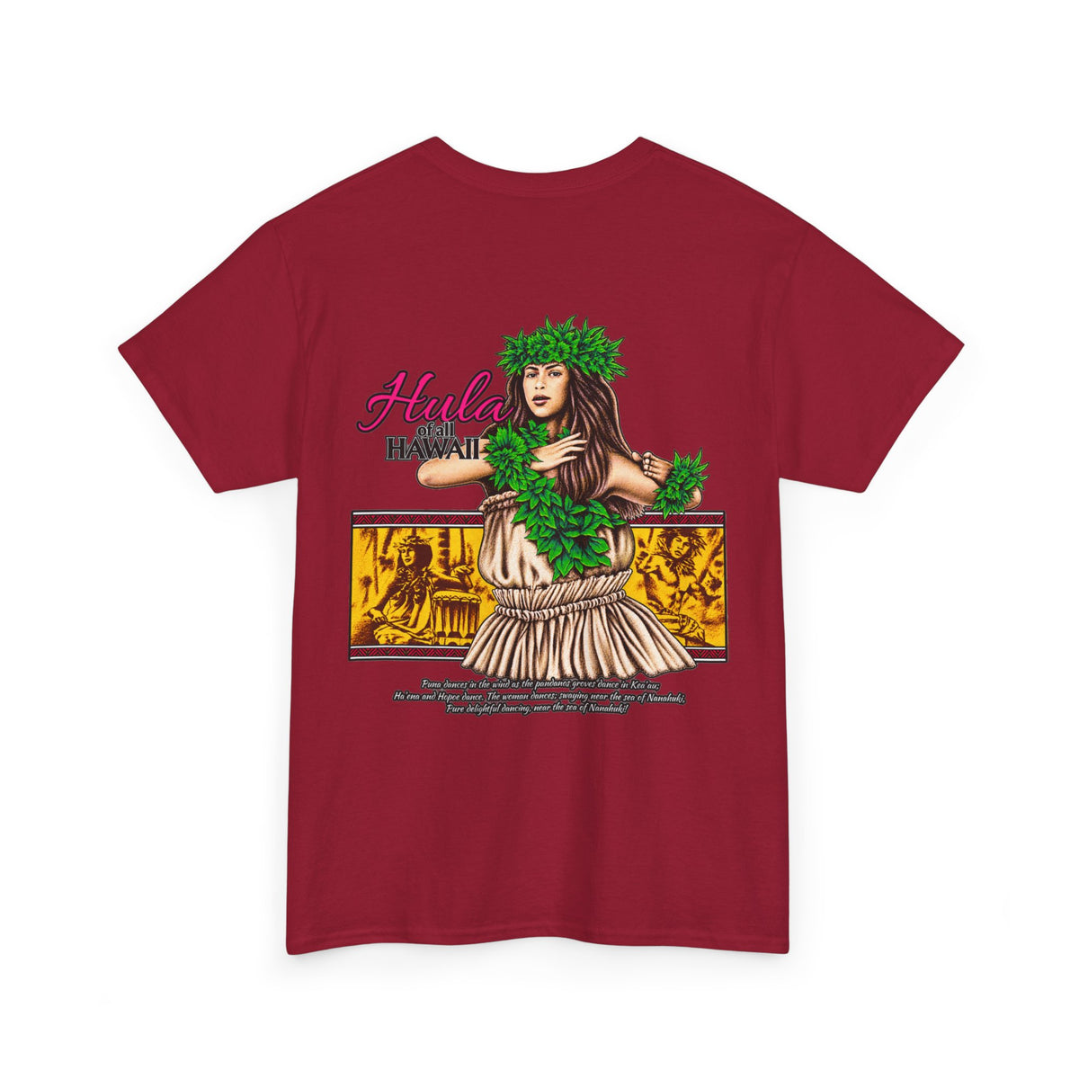 Hawaiian Strength Hula of all Hawaii Unisex Heavy Cotton Tee