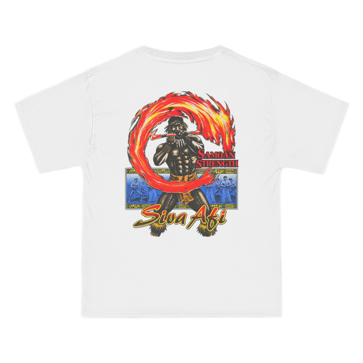 Samoan Strength Siva Afi Beefy-T®  Short-Sleeve T-Shirt