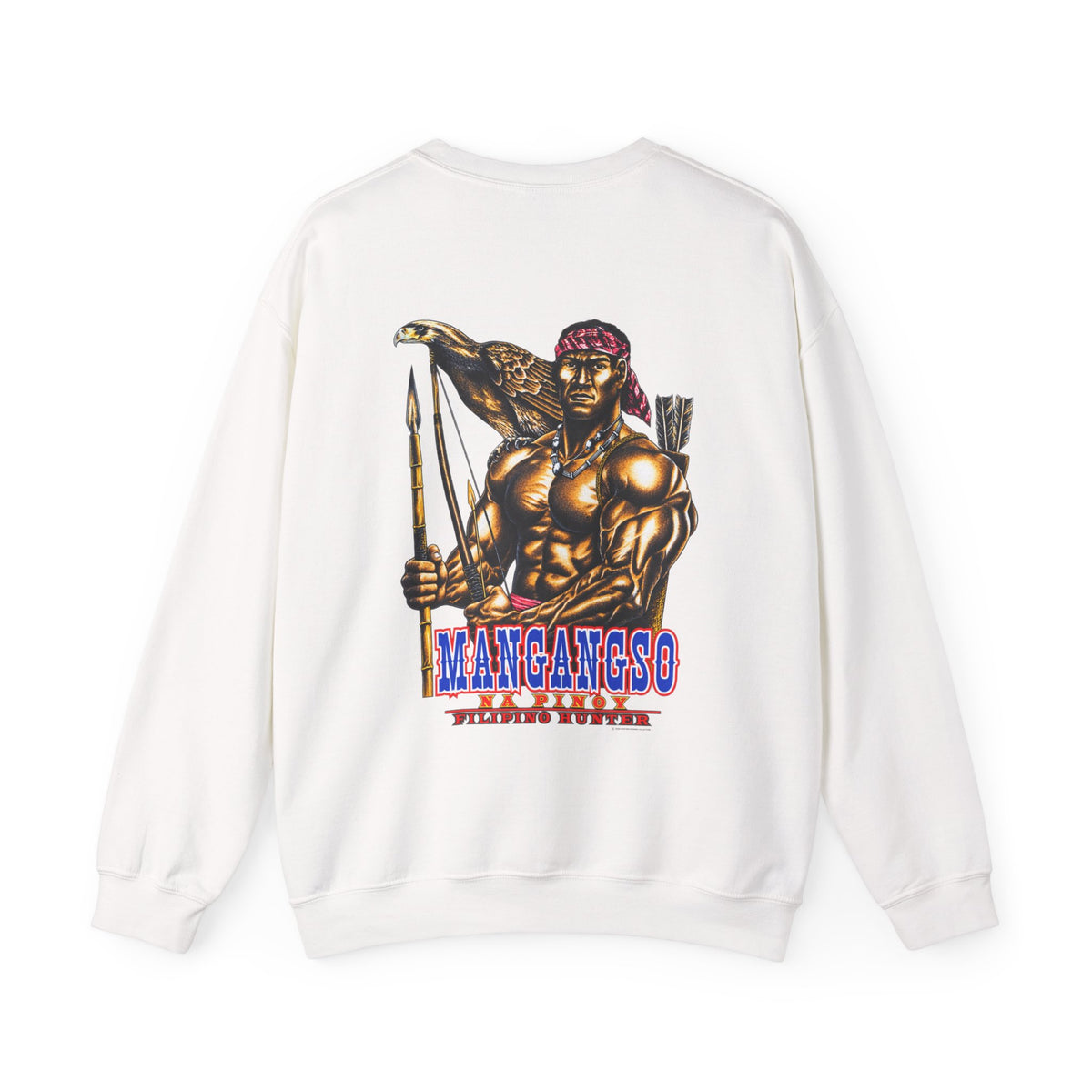 Filipino Strength Mangangso Na Pinoy Filipino Hunter Unisex Heavy Blend™ Crewneck Sweatshirt