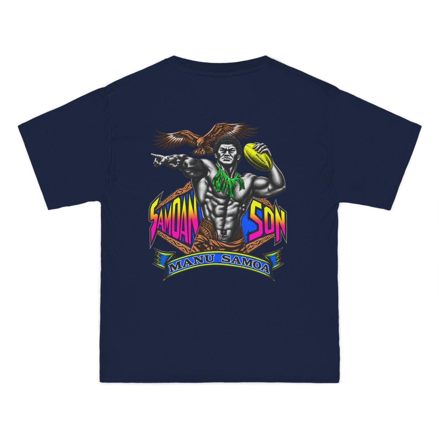 Samoan Strength Samoan Son Manu Samoa Beefy-T®  Short-Sleeve T-Shirt