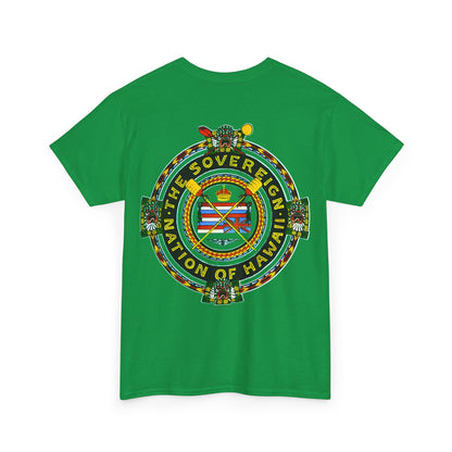 Hawaiian Strength The Sovereign Nation of Hawaii Vintage Design 90s New Print Unisex Heavy Cotton Tee