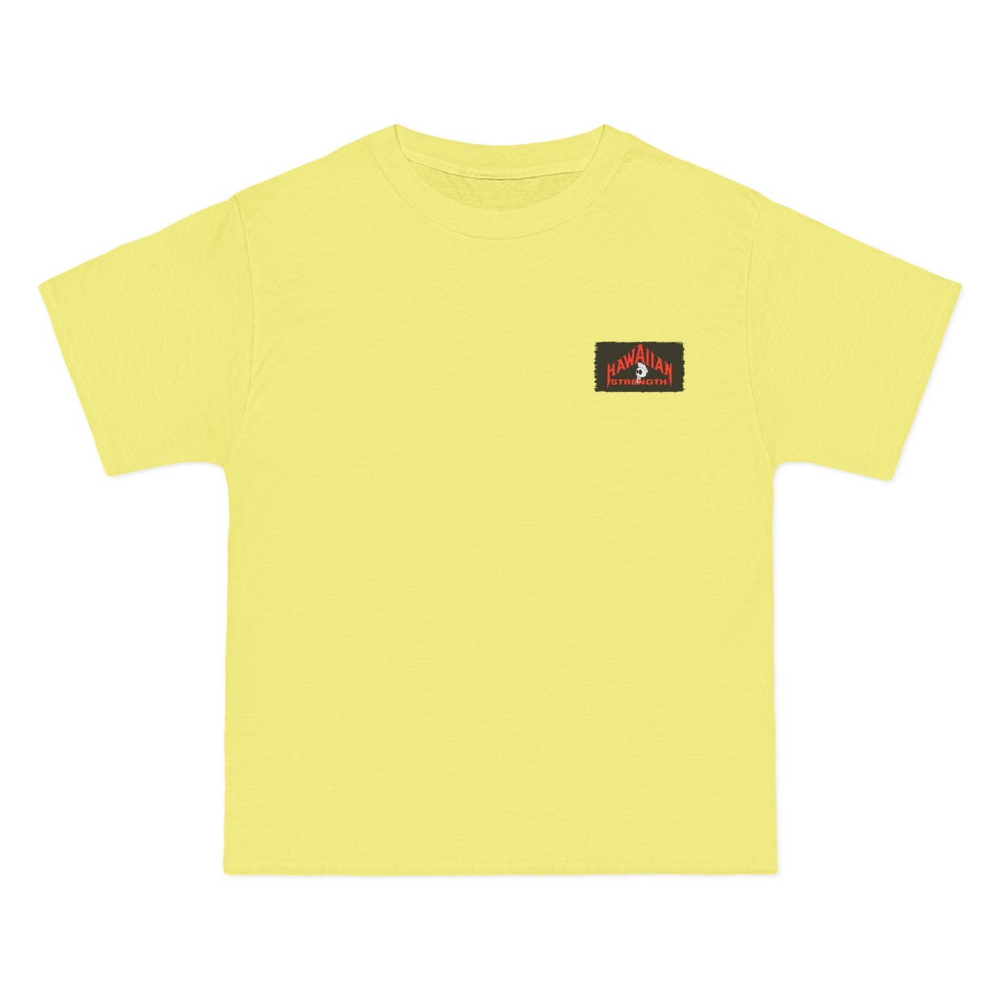 Hawaiian Strength Ukulele Hawaiian Instrument Vintage Design 90s New Print Beefy-T®  Short-Sleeve T-Shirt
