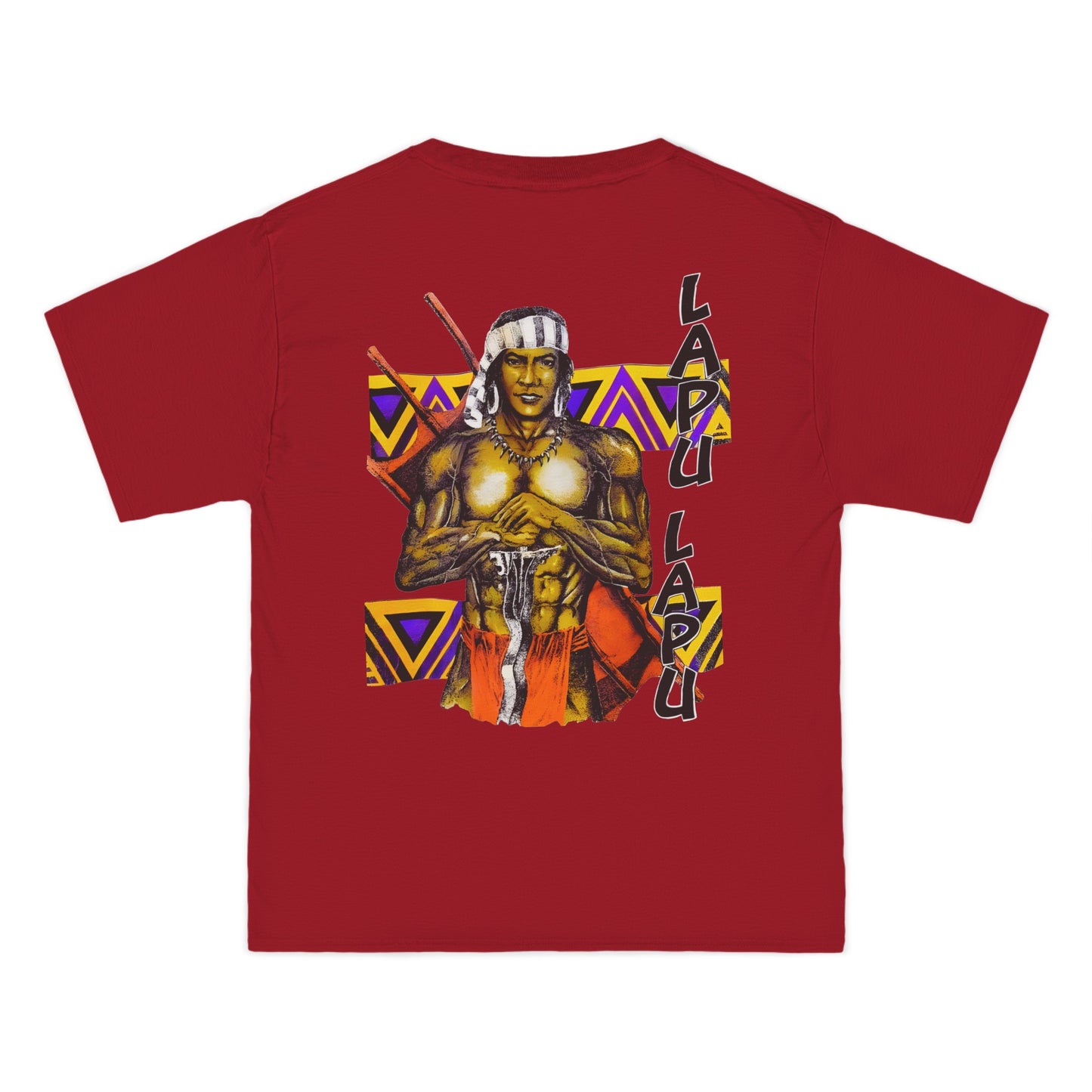 Filipino Strength Lapu Lapu Vintage Design 90s New Print Beefy-T®  Short-Sleeve T-Shirt