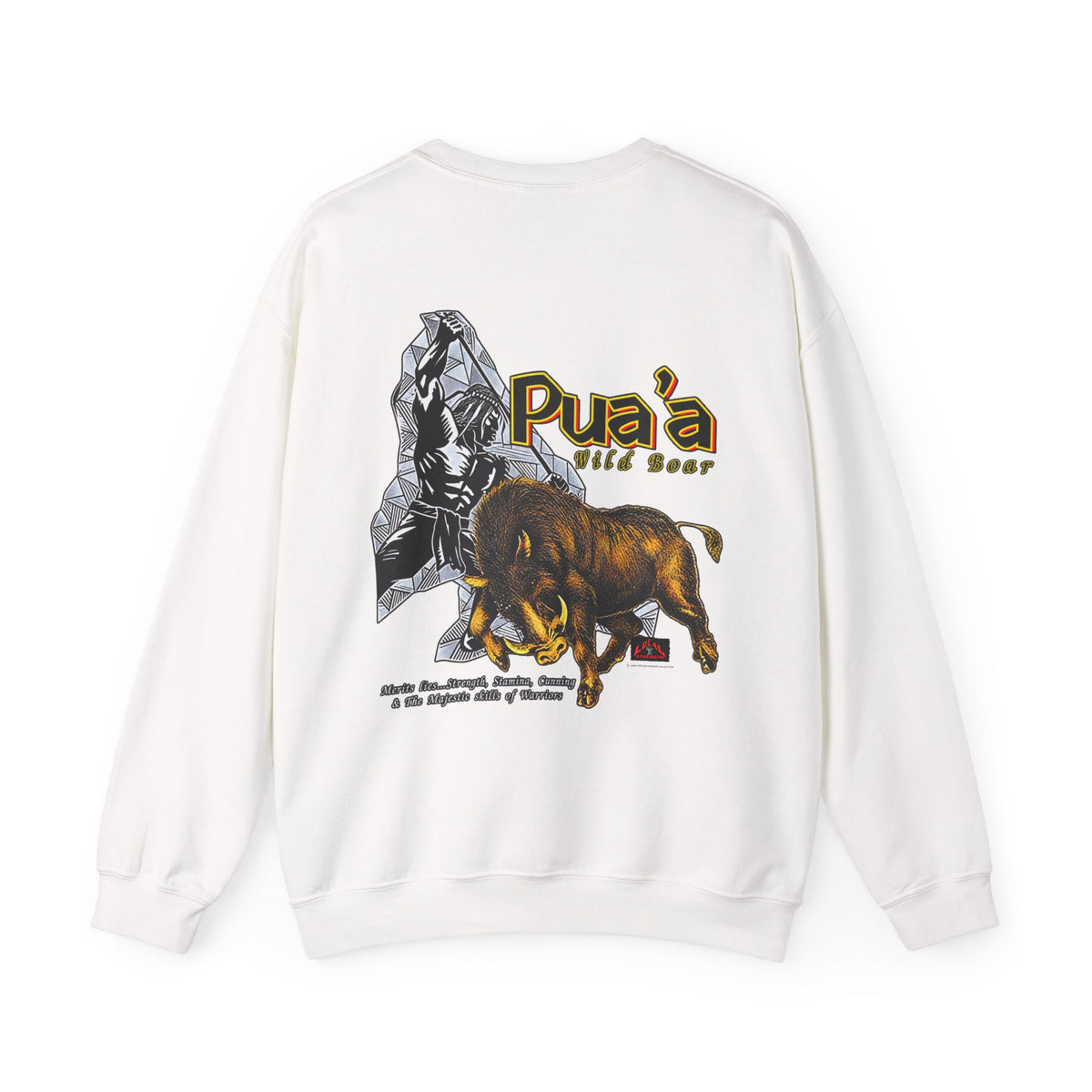Local Strength Pua'a Wild Boar Unisex Heavy Blend™ Crewneck Sweatshirt