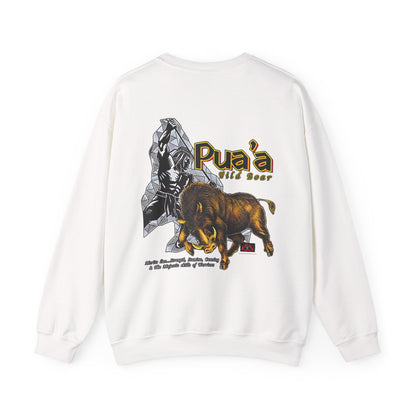 Local Strength Pua'a Wild Boar Unisex Heavy Blend™ Crewneck Sweatshirt