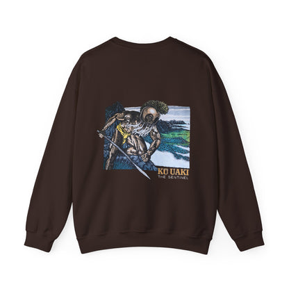 Hawaiian Strength Ku Uaki The Sentinel Unisex Heavy Blend™ Crewneck Sweatshirt