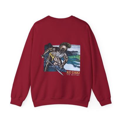 Hawaiian Strength Ku Uaki The Sentinel Unisex Heavy Blend™ Crewneck Sweatshirt