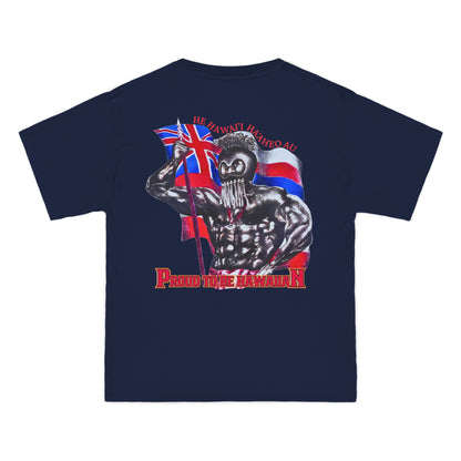 Hawaiian Strength Proud To Be Hawaiian He Hawai'i Ha'aheo Au Vintage Design 90s New Print Beefy-T®  Short-Sleeve T-Shirt