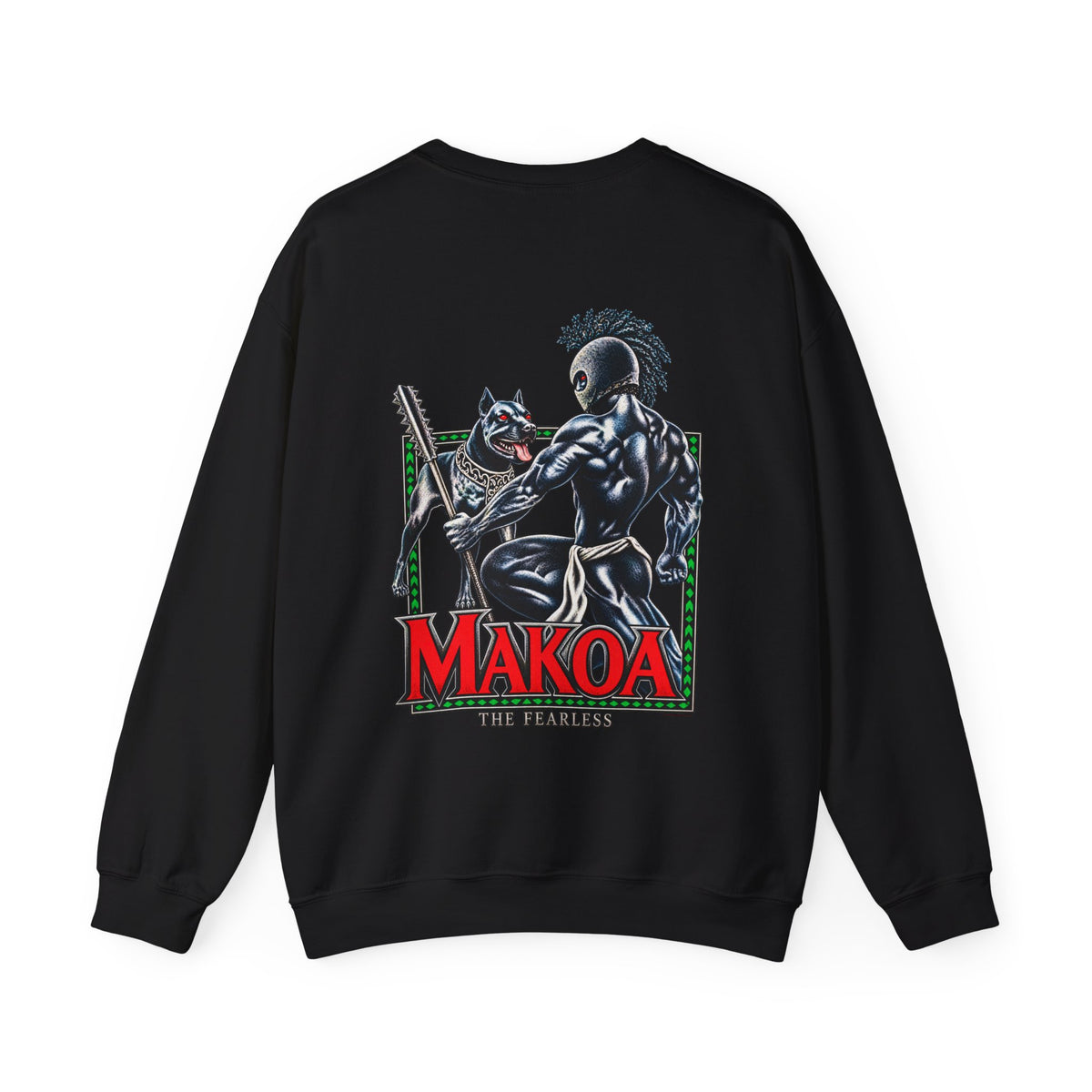 Hawaiian Strength Makoa The Fearless Unisex Heavy Blend™ Crewneck Sweatshirt