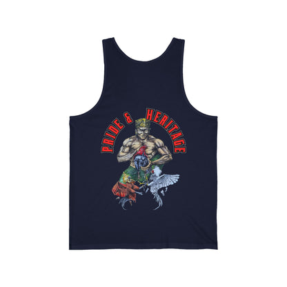 Filipino Strength Pride and Heritage Vintage 90s Design New Print Unisex Jersey Tank