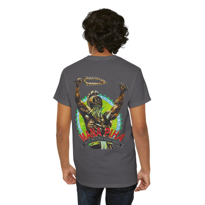 Hawaiian Strength Mana Piha Vintage Design 90s New Print Unisex Heavy Cotton Tee