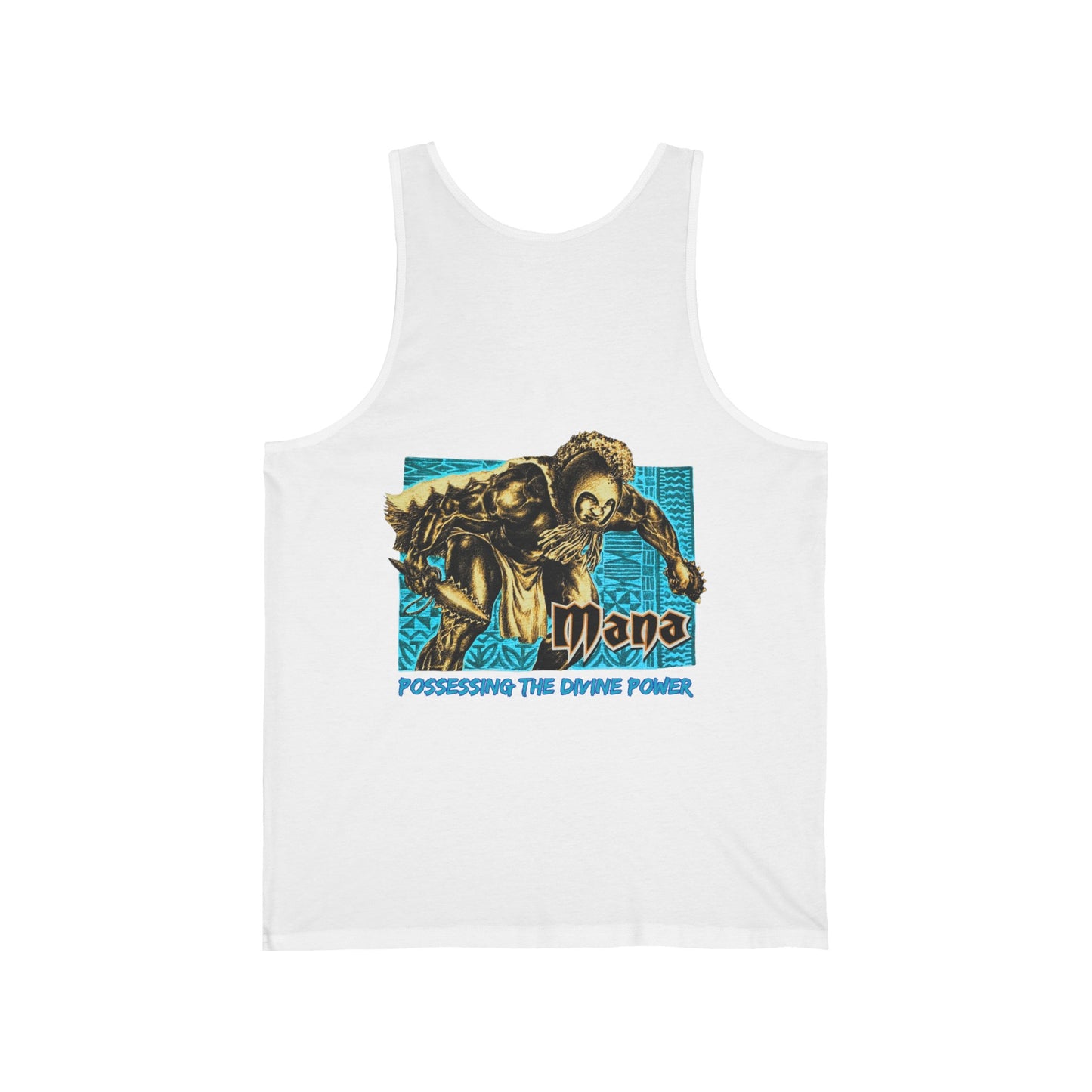 Hawaiian Strength Mana Possessing the Divine Power Vintage Design 90s New Print Unisex Jersey Tank