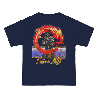 Samoan Strength Siva Afi Vintage Design 90s New Print Beefy-T®  Short-Sleeve T-Shirt