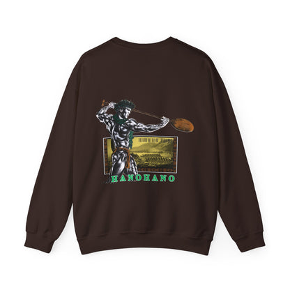 Hawaiian Strength Hanohano Hawaiian Pride Vintage 90s Design New Print Unisex Heavy Blend™ Crewneck Sweatshirt
