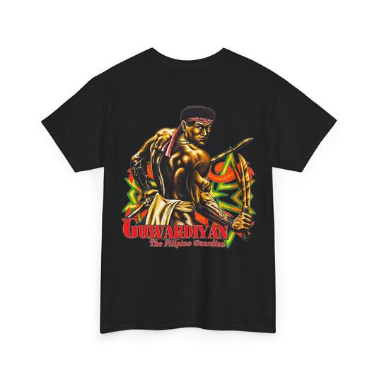 Filipino Strength The Filipino Guardian Guwardiyan Unisex Heavy Cotton Tee