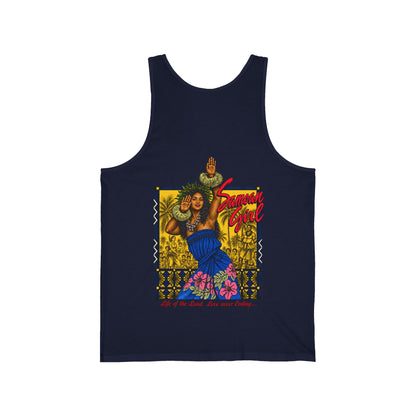Samoan Strength Samoan Girl Unisex Jersey Tank