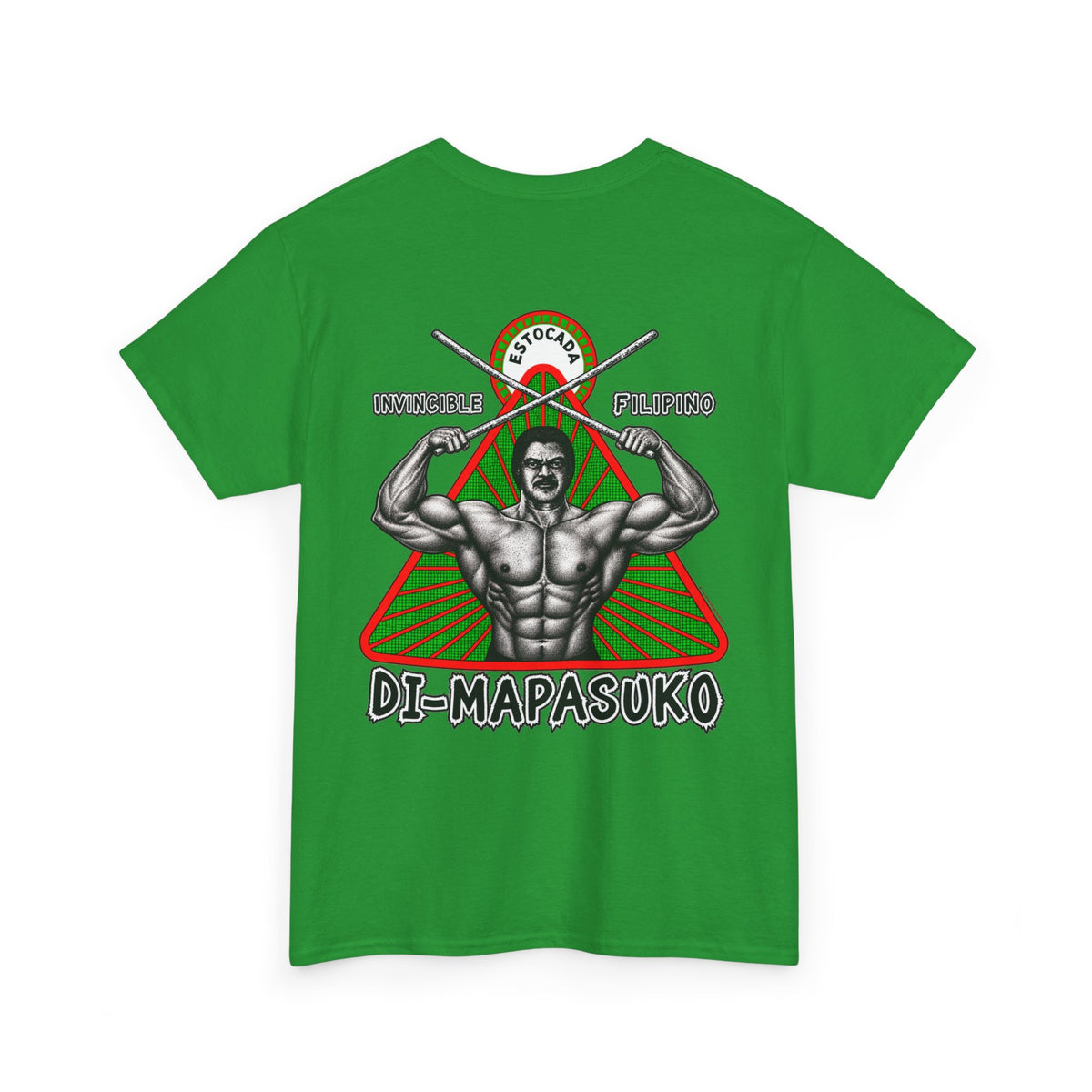 Filipino Strength Invincible Filipino Estocada Unisex Heavy Cotton Tee
