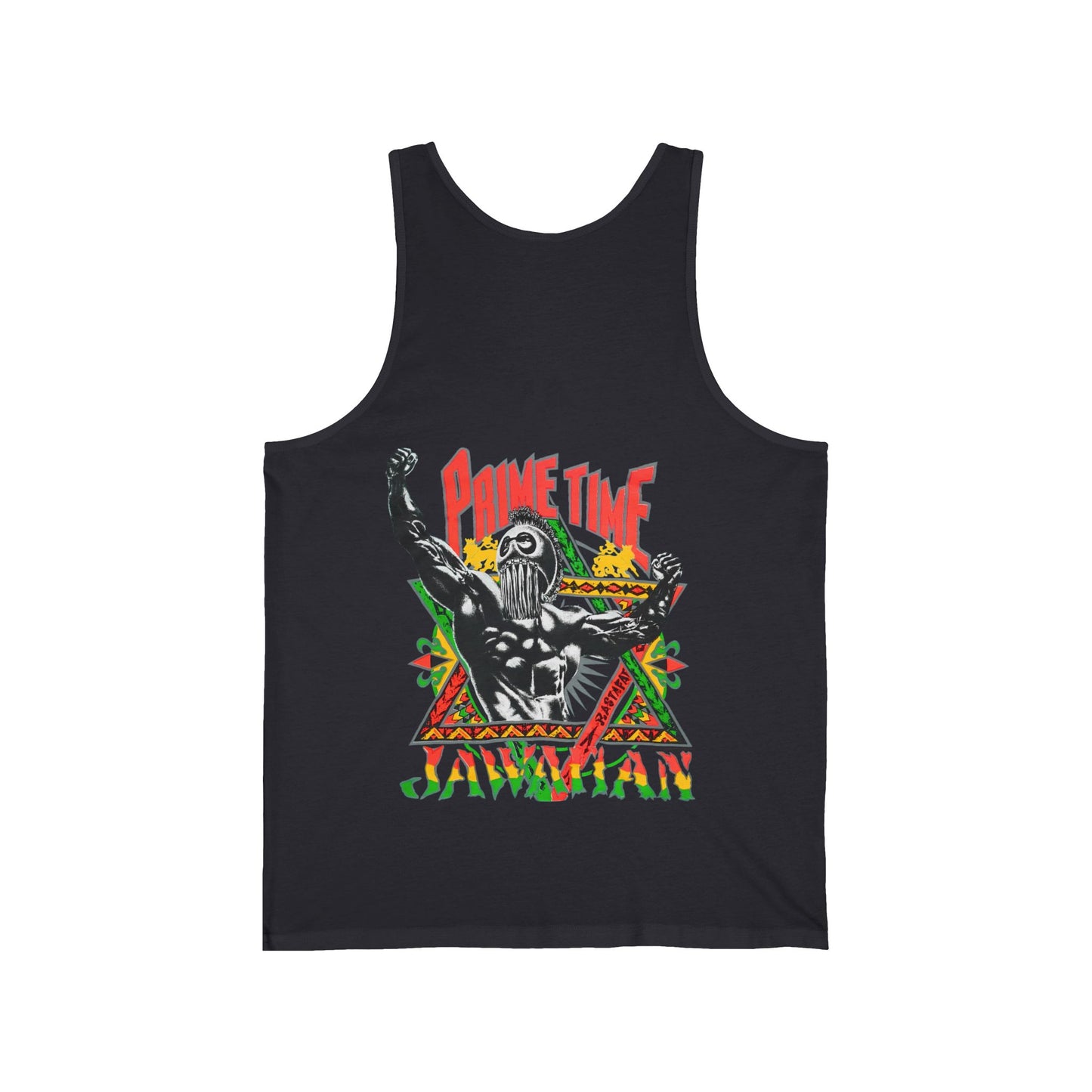 Jawaiian Strength Prime Time Jawaiian Vintage Design 90s New Print Unisex Jersey Tank